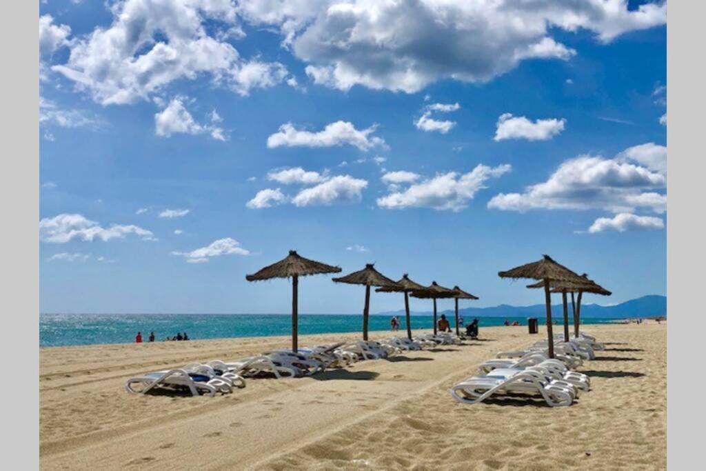 Barcaresa-Villa Sur Le Sable Vue Mer Panoramique Piscine Clim Wifi เลอบาร์กาแรส ภายนอก รูปภาพ