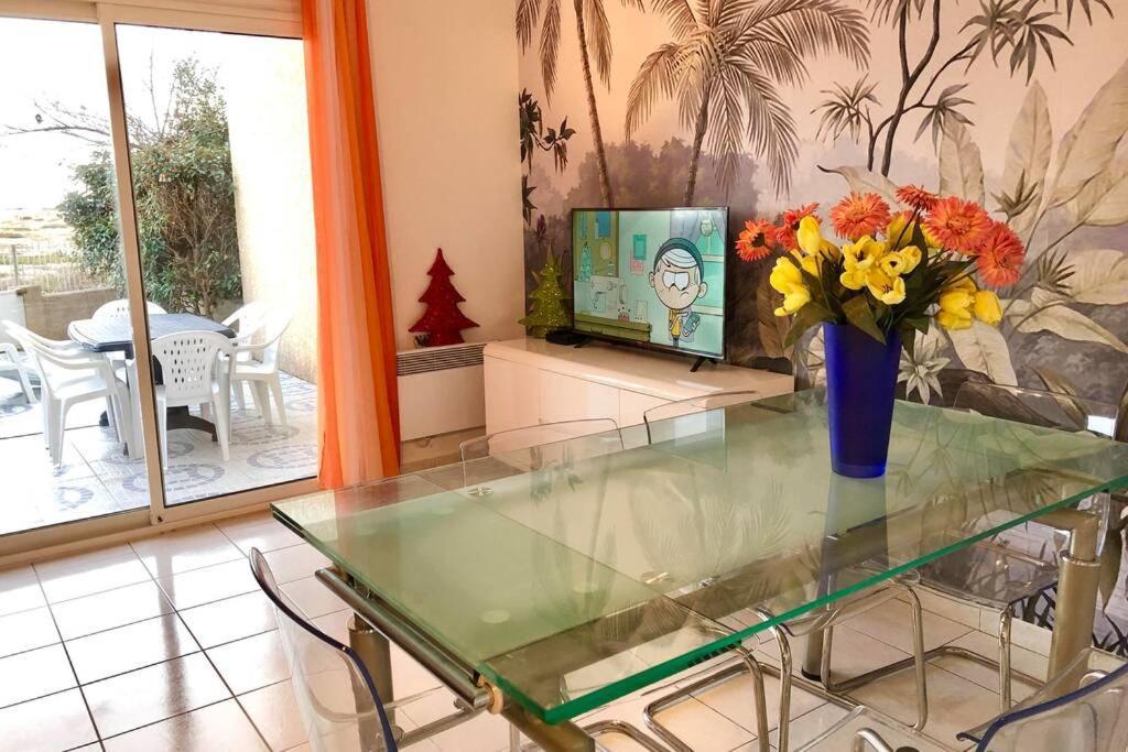 Barcaresa-Villa Sur Le Sable Vue Mer Panoramique Piscine Clim Wifi เลอบาร์กาแรส ภายนอก รูปภาพ